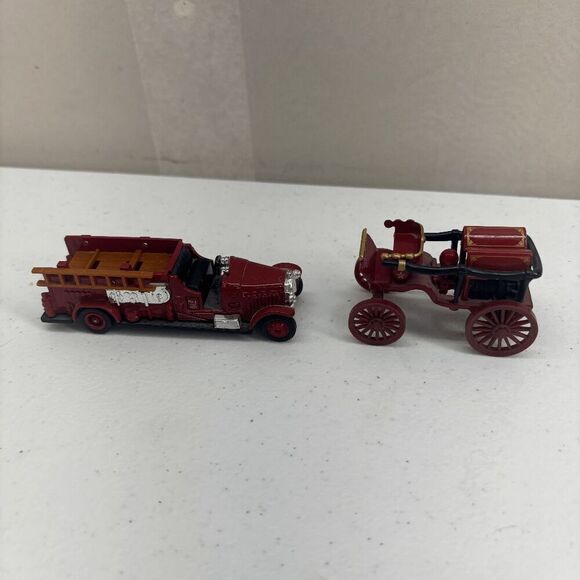 Vintage High Speed Fire Truck Engine and Trailer Year 2000 Made in China - Picture 5 of 10